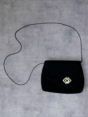 Black Velvet Evening Bag